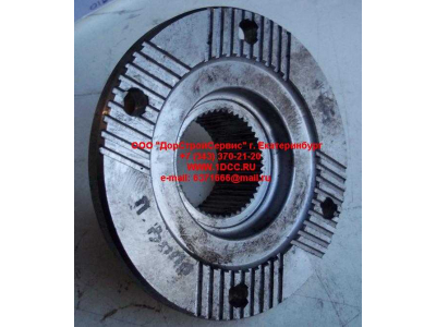 Фланец проходного вала D-165, 4 отв., с насечками, низкий, мелкий шлиц H HOWO (ХОВО) RHAZ9114320205 фото 1 Сочи