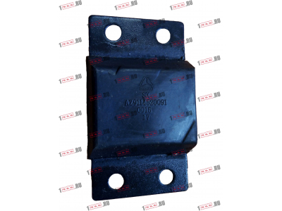 Подушка отбойная задней рессоры (4 отверстия) H HOWO (ХОВО) AZ9114520091 фото 1 Сочи