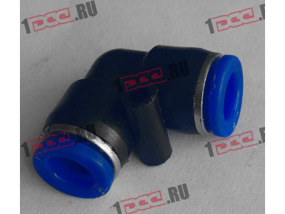 Фитинг быстрого соединения угол 90 d-8 HOWO (ХОВО)  фото 1 Сочи