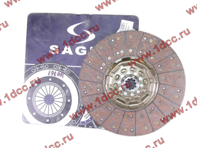 Диск сцепления ведомый 420 мм SAGES H2/H3 HOWO (ХОВО) WG1560161130 фото 1 Сочи