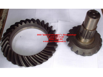 Коническая пара среднего редуктора (28х17, i-5.73, короткий хвостик) H HOWO (ХОВО) AZ9004320251 фото 1 Сочи