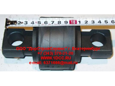 Сайлентблок реактивной штанги V-обр. 85х53 межцентровое 130 резинометалл. H2/H3 HOWO (ХОВО) AZ9725520272-JX/-1 фото 1 Сочи