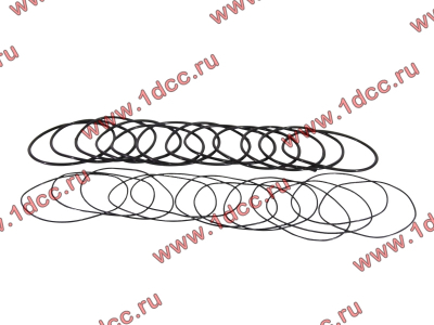 Кольцо уплотнительное гильзы цилиндра (комплект 12 тонких и 12 толстых) двигатель TD226B6G Lonking CDM (СДМ) 01153804/01153805 фото 1 Сочи