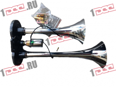 Сигнал пневматический двойной H HOWO (ХОВО) WG9716270003 фото 1 Сочи