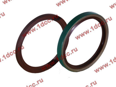 Сальник 95.25х114.3х12.32/8 задний КПП (комплект) H HOWO (ХОВО) 21036 (19109) + C01032 фото 1 Сочи