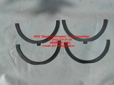 Полукольца коленвала упорные (комплект 4шт) D12 A7 HOWO A7 AZ1246010036 фото 1 Сочи