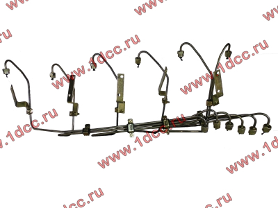 Трубки высокого давления, комплект на ДВС 6шт WP10E2 SHAANXI / Shacman (ШАНКСИ / Шакман) 612600081310 фото 1 Сочи